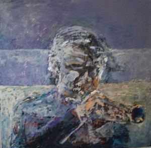 Voir le détail de cette oeuvre: Chet Baker Trumpet in blue
